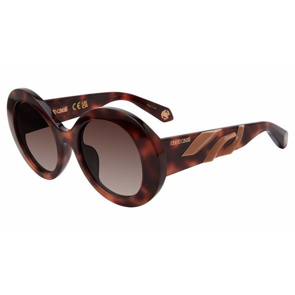 ROBERTO CAVALLI SUN SRC010M Sunglasses DARK-HAVANA--02BV 52mm